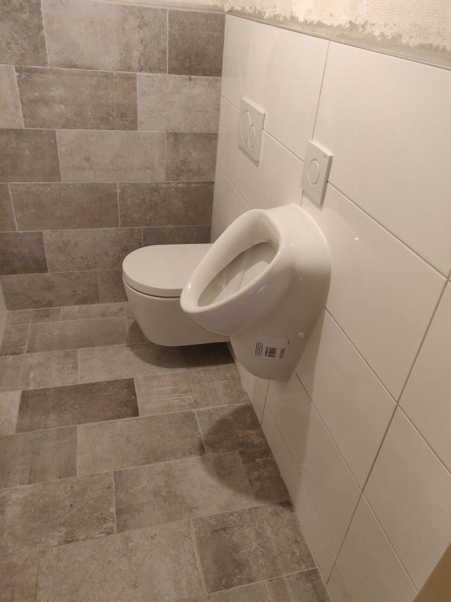 Laag Radioactief vaak bovenaanzicht ontwerp toilet en urinoir - Klein Hesselink Service